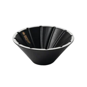 UFO Ceramic Black Dripper